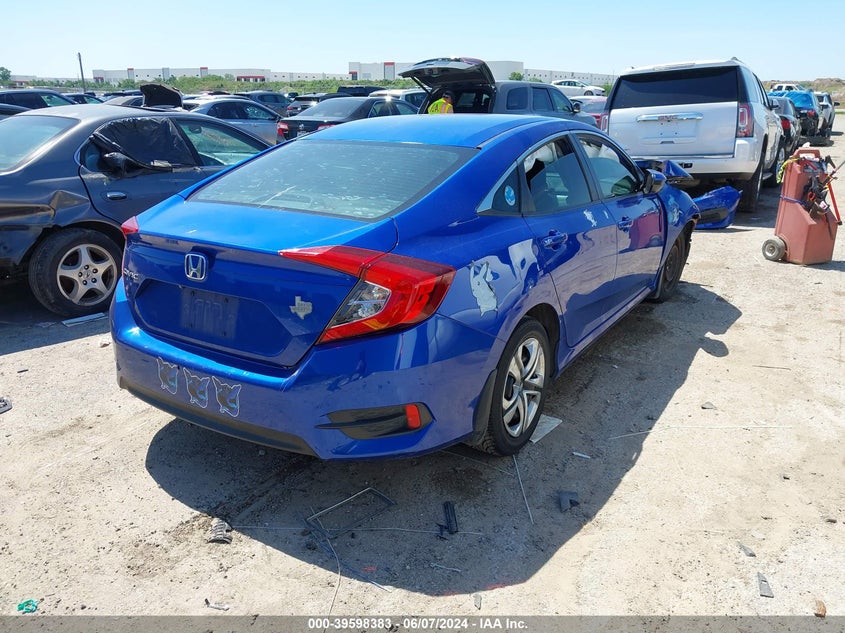 VIN 19XFC2F58JE014737 2018 HONDA CIVIC LX