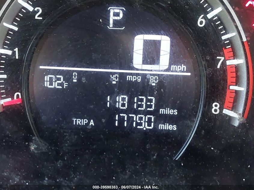 2018 Honda Civic Lx VIN: 19XFC2F58JE014737 Lot: 39598383