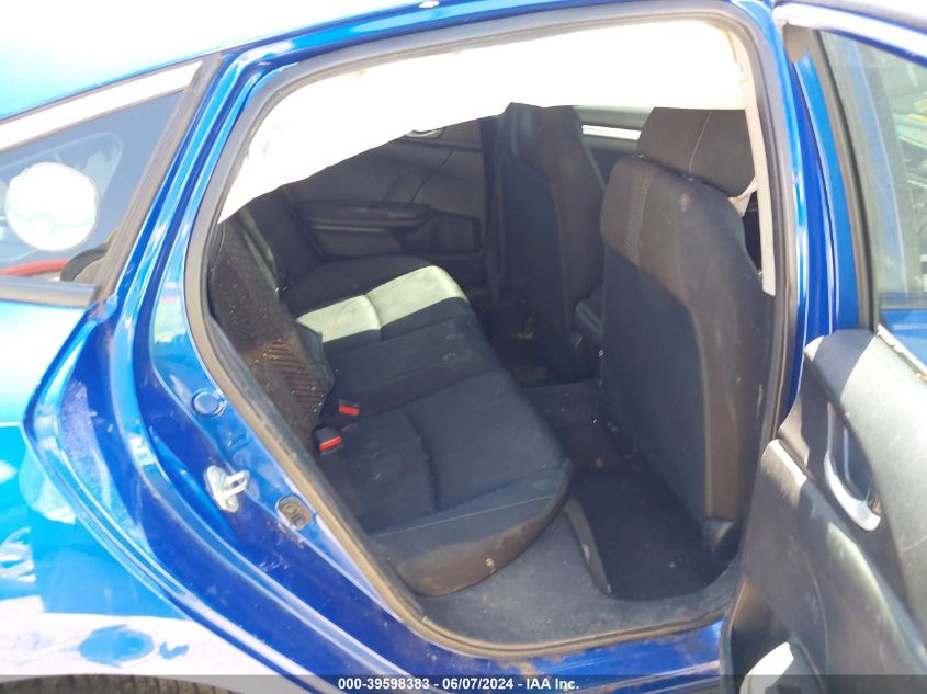 2018 Honda Civic Lx VIN: 19XFC2F58JE014737 Lot: 39598383