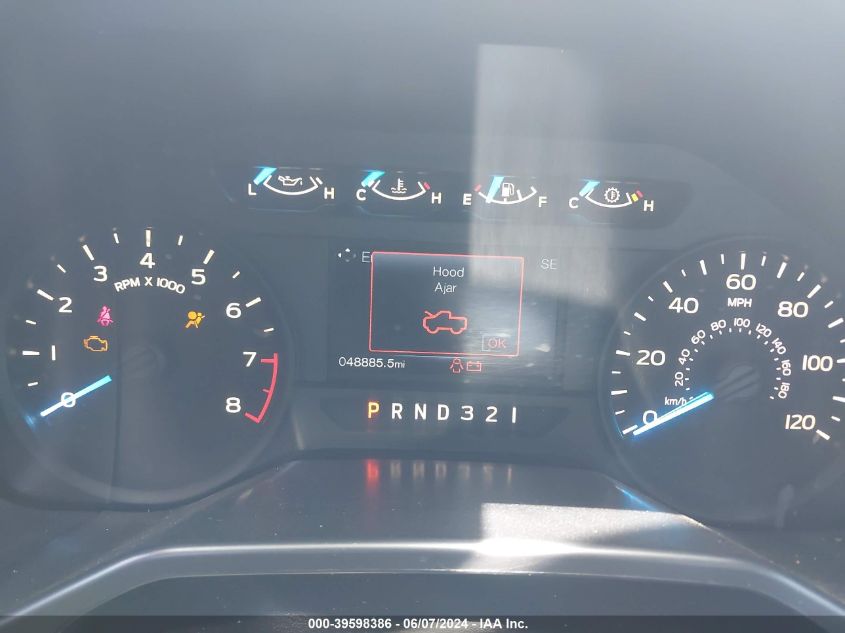 2016 Ford F-150 Xl VIN: 1FTMF1C8XGKD17919 Lot: 39598386