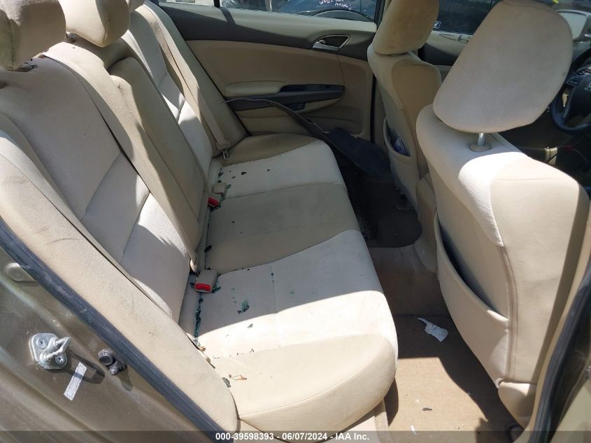 2010 Honda Accord 2.4 Lx-P VIN: 1HGCP2F4XAA033910 Lot: 39598393