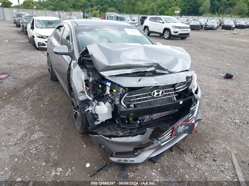 2022 Hyundai Accent Se VIN: 3KPC24A62NE157190 Lot: 39598397