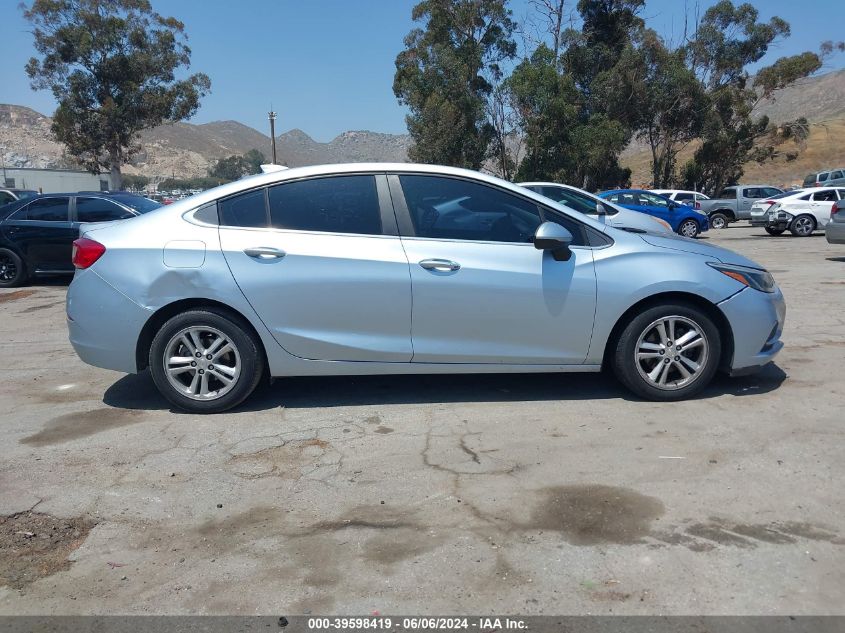 2018 Chevrolet Cruze Lt Auto VIN: 1G1BE5SM2J7111416 Lot: 39598419