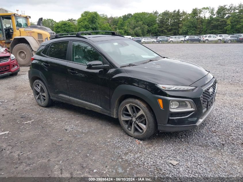 2021 Hyundai Kona Limited VIN: KM8K3CA59MU636096 Lot: 39598424