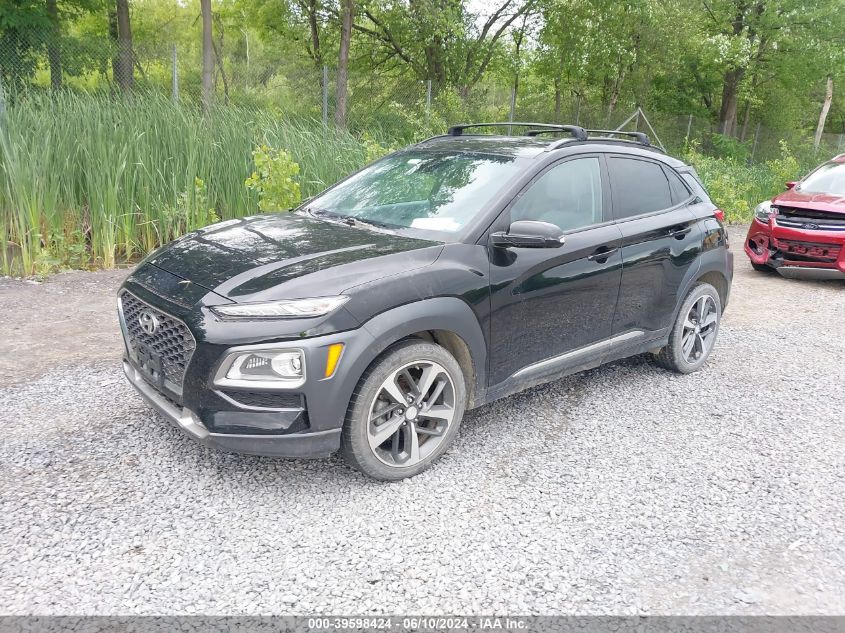 2021 Hyundai Kona Limited VIN: KM8K3CA59MU636096 Lot: 39598424