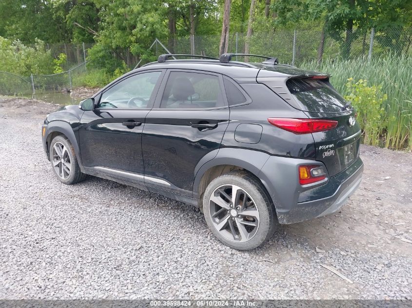 2021 Hyundai Kona Limited VIN: KM8K3CA59MU636096 Lot: 39598424