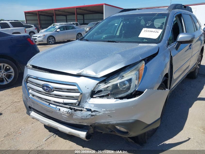 2016 Subaru Outback 2.5I Limited VIN: 4S4BSANC8G3356342 Lot: 39598426