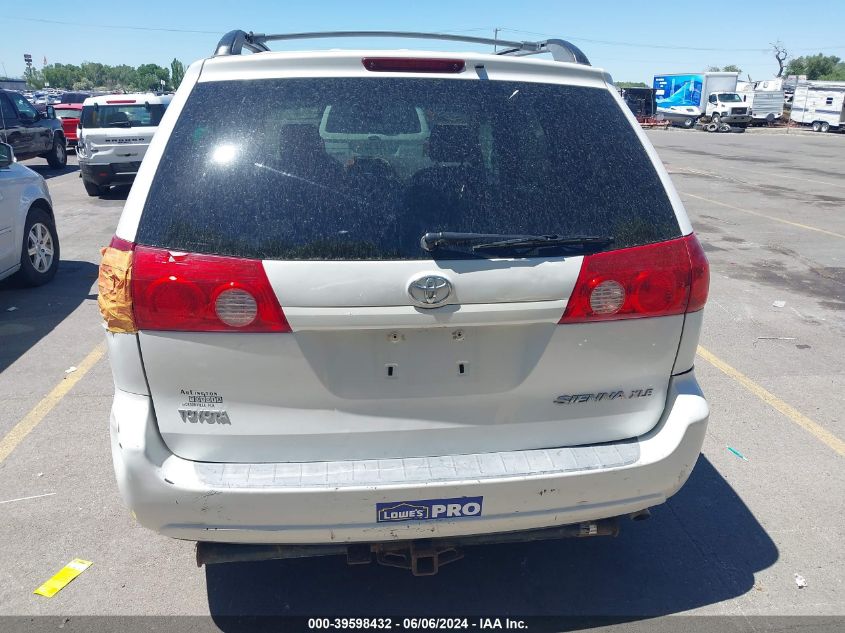 2006 Toyota Sienna Xle VIN: 5TDZA22C86S510979 Lot: 39598432