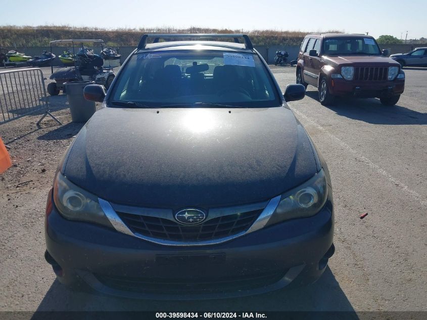 2008 Subaru Impreza 2.5I VIN: JF1GH61698H812283 Lot: 39598434