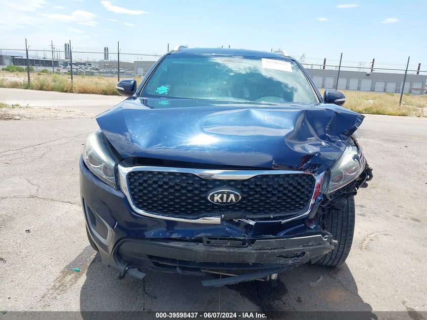 2017 Kia Sorento 3.3L Lx VIN: 5XYPG4A59HG250113 Lot: 39598437