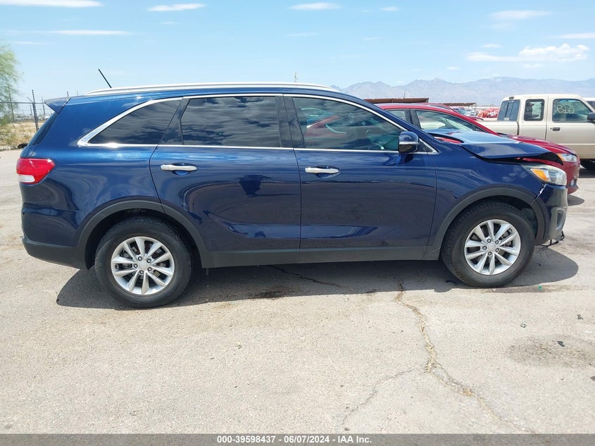 2017 Kia Sorento 3.3L Lx VIN: 5XYPG4A59HG250113 Lot: 39598437