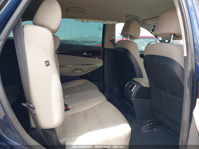 2017 Kia Sorento 3.3L Lx VIN: 5XYPG4A59HG250113 Lot: 39598437