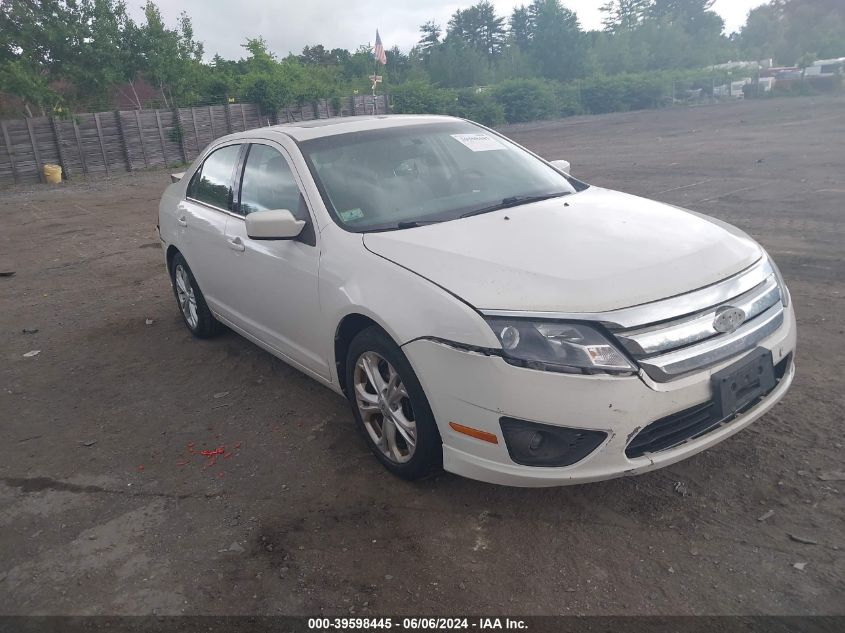 2012 Ford Fusion Se VIN: 3FAHP0HA7CR234237 Lot: 39598445