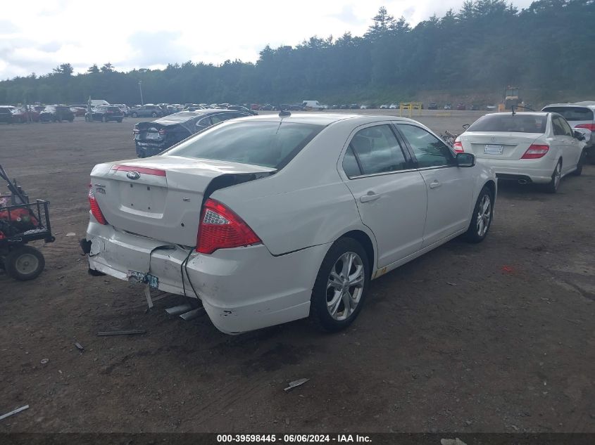 2012 Ford Fusion Se VIN: 3FAHP0HA7CR234237 Lot: 39598445