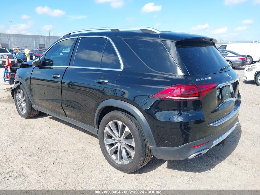 2020 Mercedes-Benz Gle 350 VIN: 4JGFB4JB1LA223430 Lot: 39598454