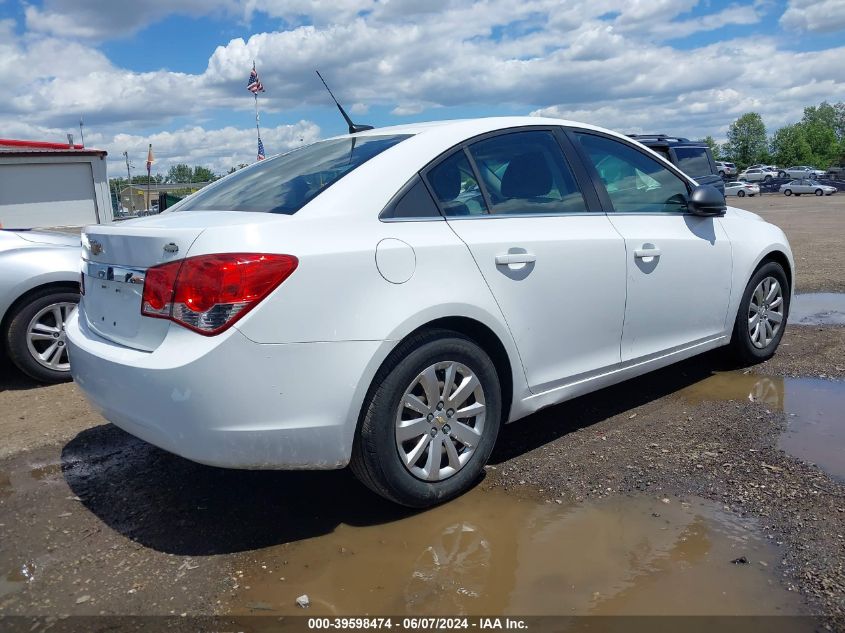 2011 Chevrolet Cruze Ls VIN: 1G1PC5SH4B7299937 Lot: 39598474