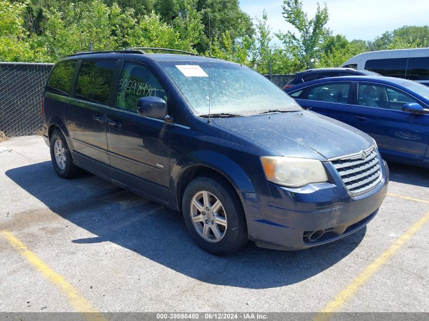 2008 Chrysler Town & Country Touring VIN: 2A8HR54P98R841600 Lot: 39598480