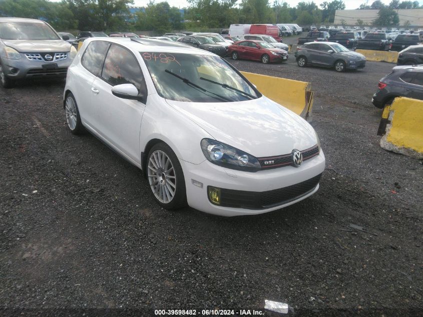 2011 Volkswagen Gti 2-Door VIN: WVWEV7AJ5BW314184 Lot: 39598482