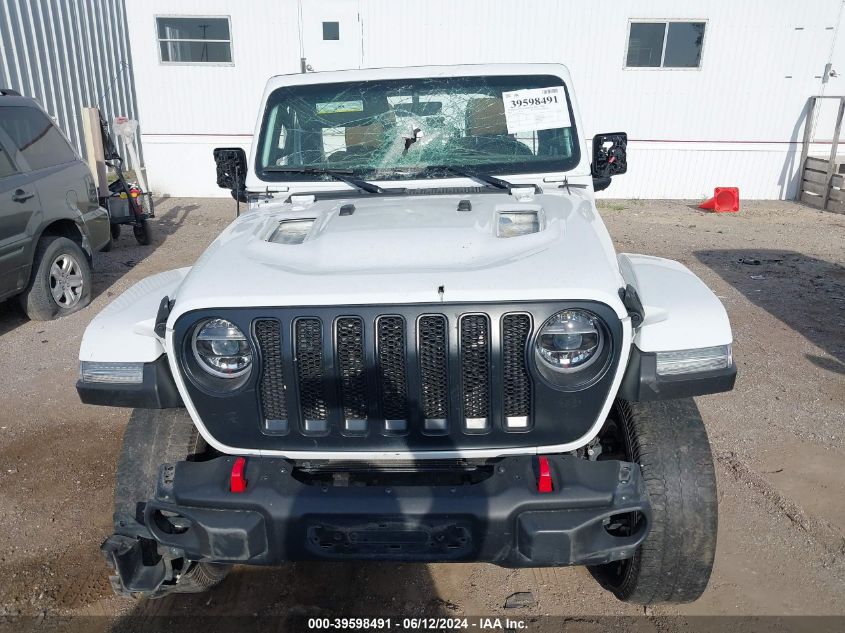 2021 Jeep Wrangler Unlimited Rubicon 4X4 VIN: 1C4JJXFM1MW568961 Lot: 39598491