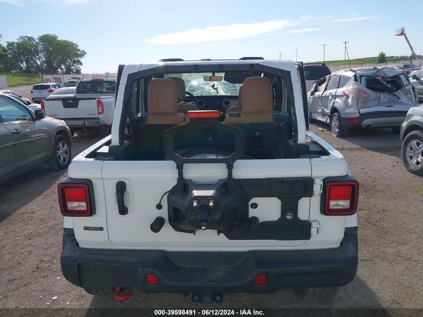 2021 Jeep Wrangler Unlimited Rubicon 4X4 VIN: 1C4JJXFM1MW568961 Lot: 39598491