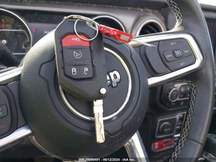 2021 Jeep Wrangler Unlimited Rubicon 4X4 VIN: 1C4JJXFM1MW568961 Lot: 39598491