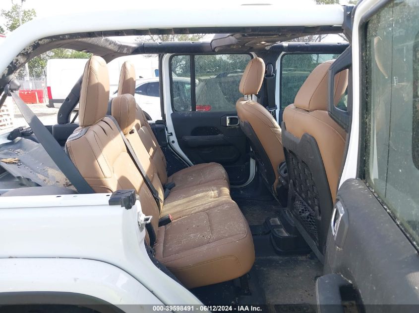 2021 Jeep Wrangler Unlimited Rubicon 4X4 VIN: 1C4JJXFM1MW568961 Lot: 39598491