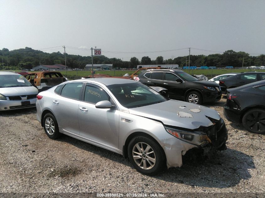 2017 Kia Optima Lx VIN: 5XXGT4L39HG169513 Lot: 39598521