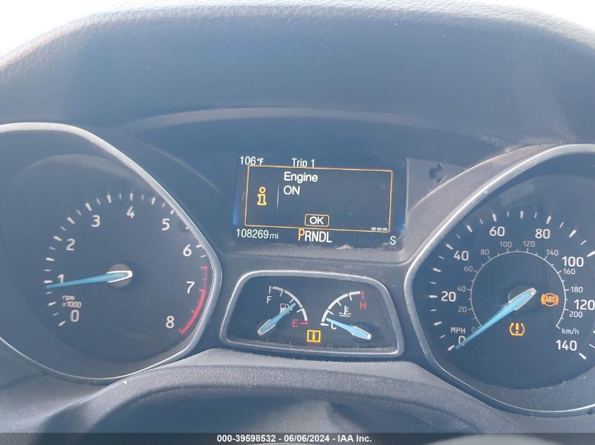 2015 Ford Focus Se VIN: 1FADP3F29FL349002 Lot: 39598532