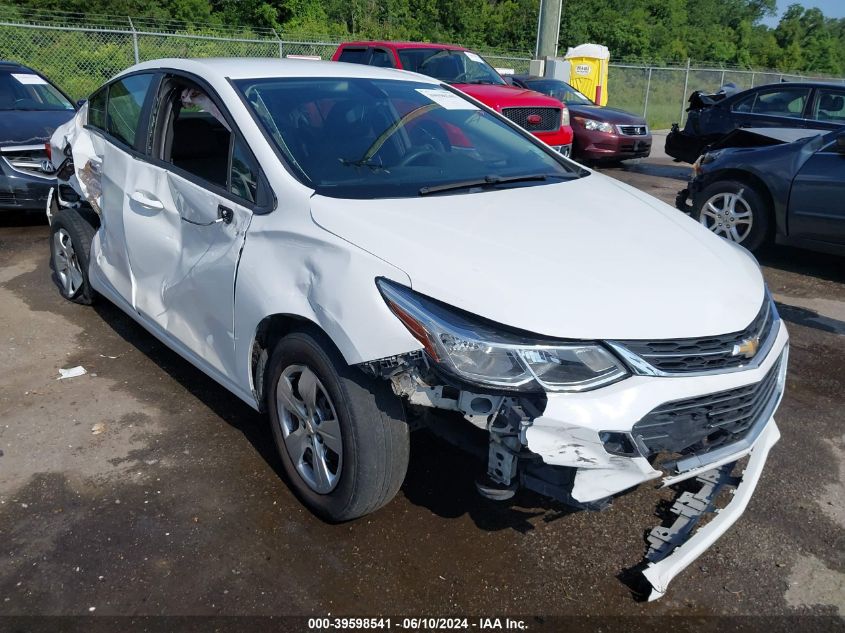2018 Chevrolet Cruze Ls Auto VIN: 1G1BC5SM9J7202303 Lot: 39598541