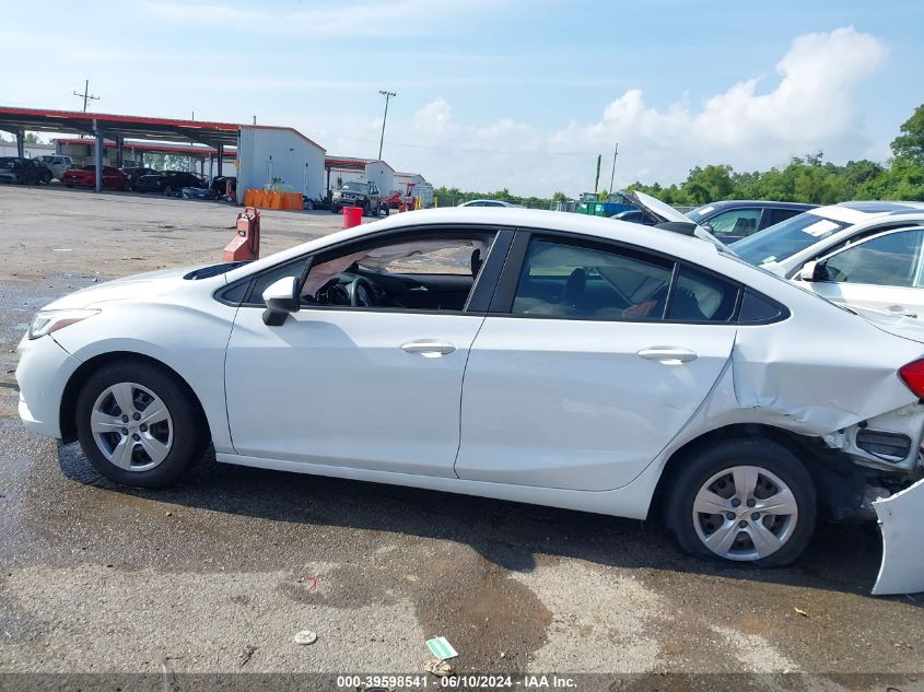 2018 Chevrolet Cruze Ls Auto VIN: 1G1BC5SM9J7202303 Lot: 39598541