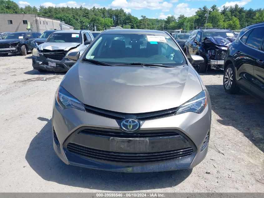 2017 Toyota Corolla Le VIN: 2T1BURHE3HC765707 Lot: 39598546