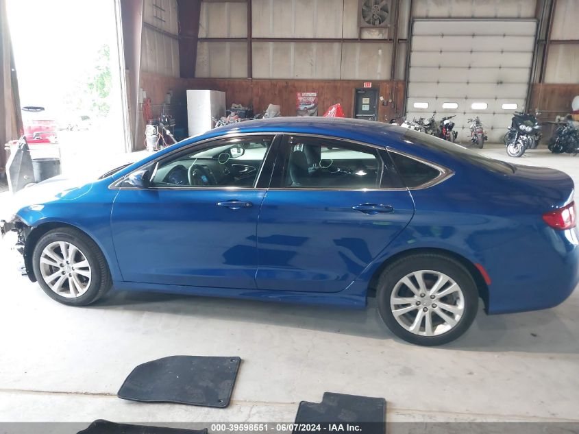 2016 Chrysler 200 Limited VIN: 1C3CCCAB5GN169261 Lot: 39598551