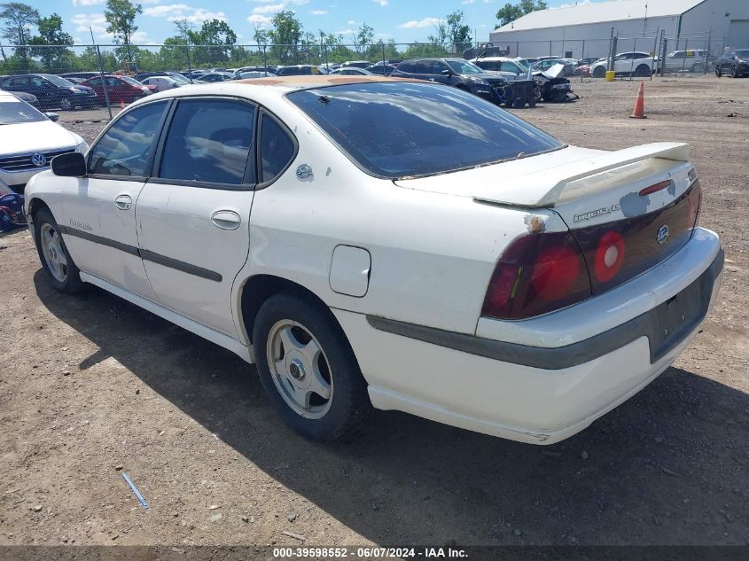 2002 Chevrolet Impala Ls VIN: 2G1WH55K329381063 Lot: 39598552