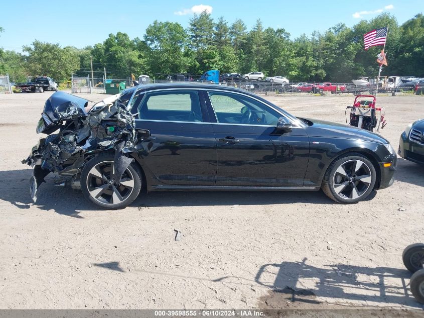 2017 Audi A4 2.0T Premium VIN: WAUENAF4XHN005161 Lot: 39598555