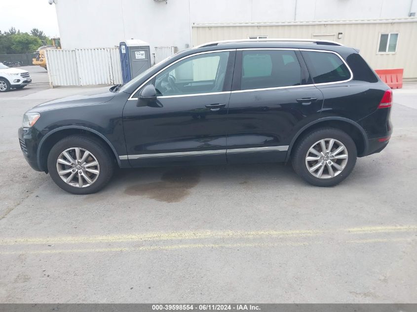 2014 Volkswagen Touareg 3.6L Sport VIN: WVGEF9BP7ED008465 Lot: 39598554