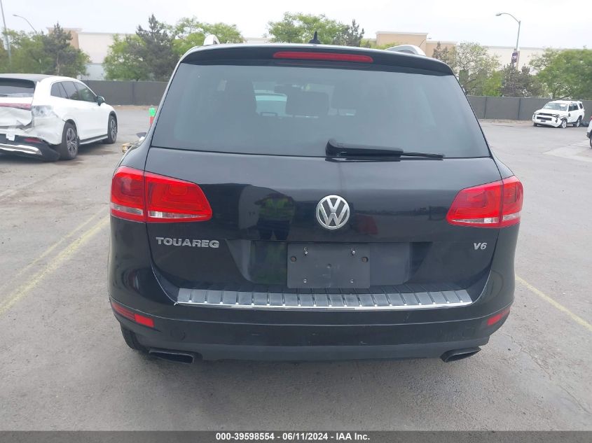 2014 Volkswagen Touareg 3.6L Sport VIN: WVGEF9BP7ED008465 Lot: 39598554