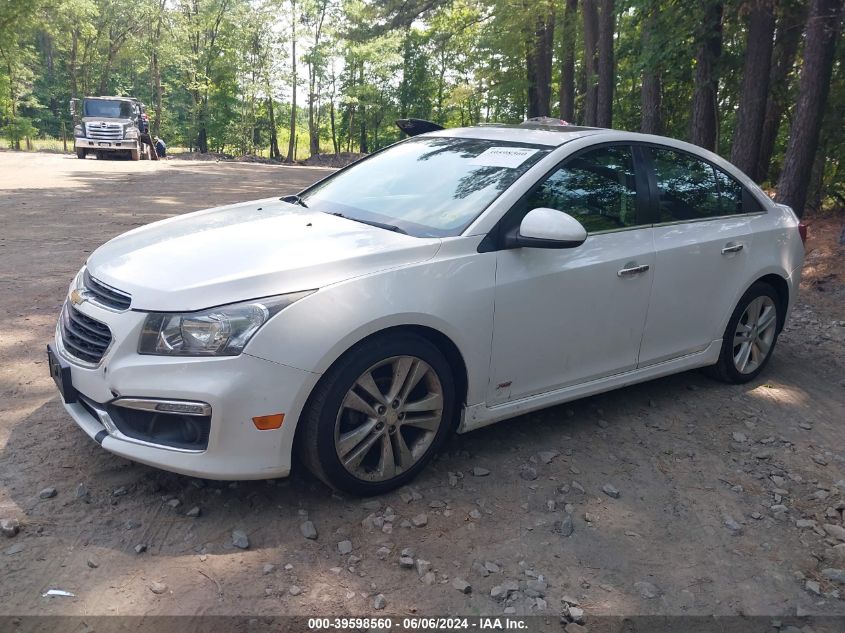 2015 Chevrolet Cruze Ltz VIN: 1G1PG5SBXF7276751 Lot: 39598560