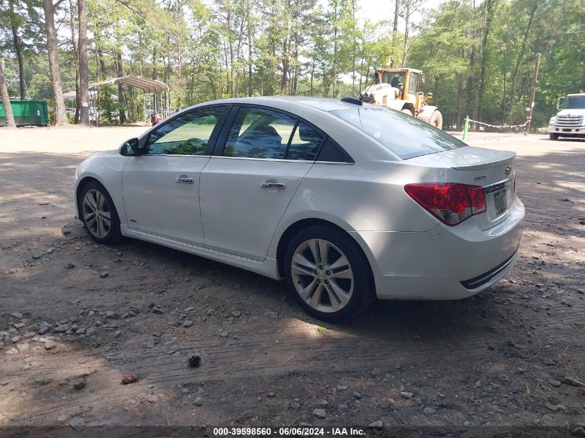 2015 Chevrolet Cruze Ltz VIN: 1G1PG5SBXF7276751 Lot: 39598560