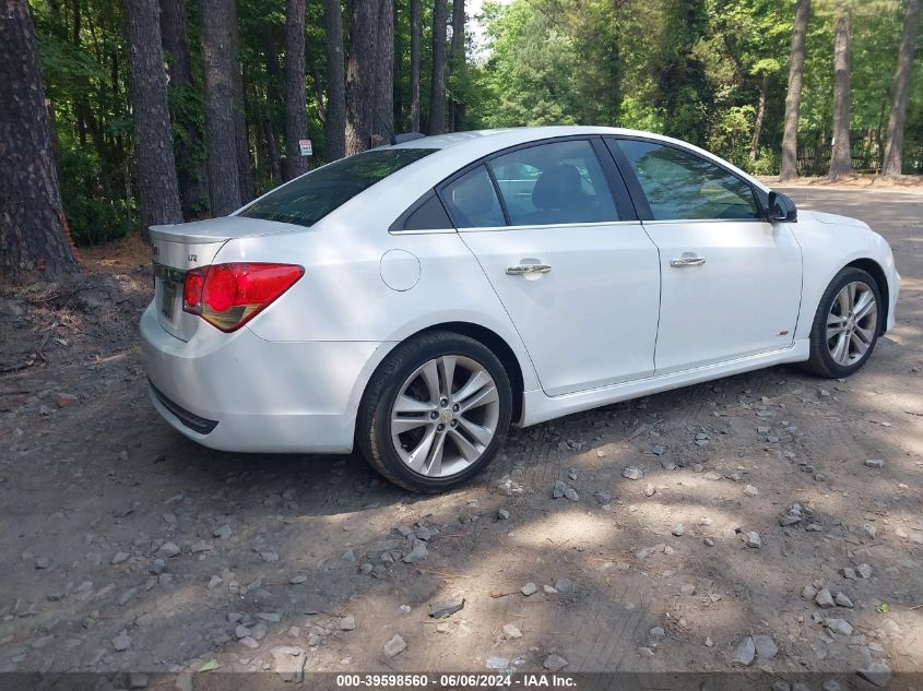 2015 Chevrolet Cruze Ltz VIN: 1G1PG5SBXF7276751 Lot: 39598560