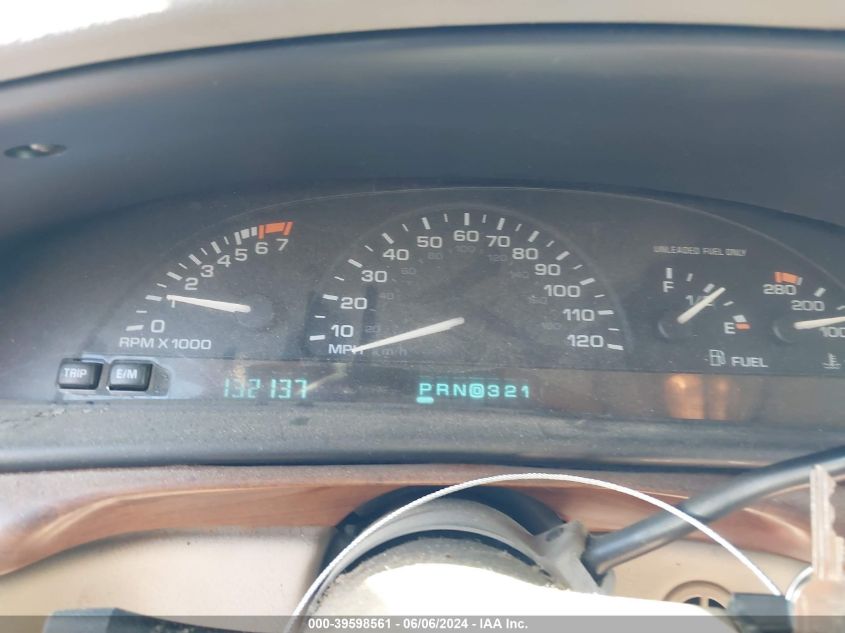 1998 Oldsmobile Eighty-Eight Ls VIN: LG3HN52K2W4849533 Lot: 39598561