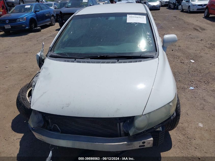 2010 Honda Civic Sdn Lx-S VIN: 19XFA1F63AE019370 Lot: 39598563