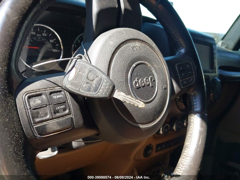 2012 Jeep Wrangler Unlimited Sahara VIN: 1C4BJWEGXCL200336 Lot: 39598574