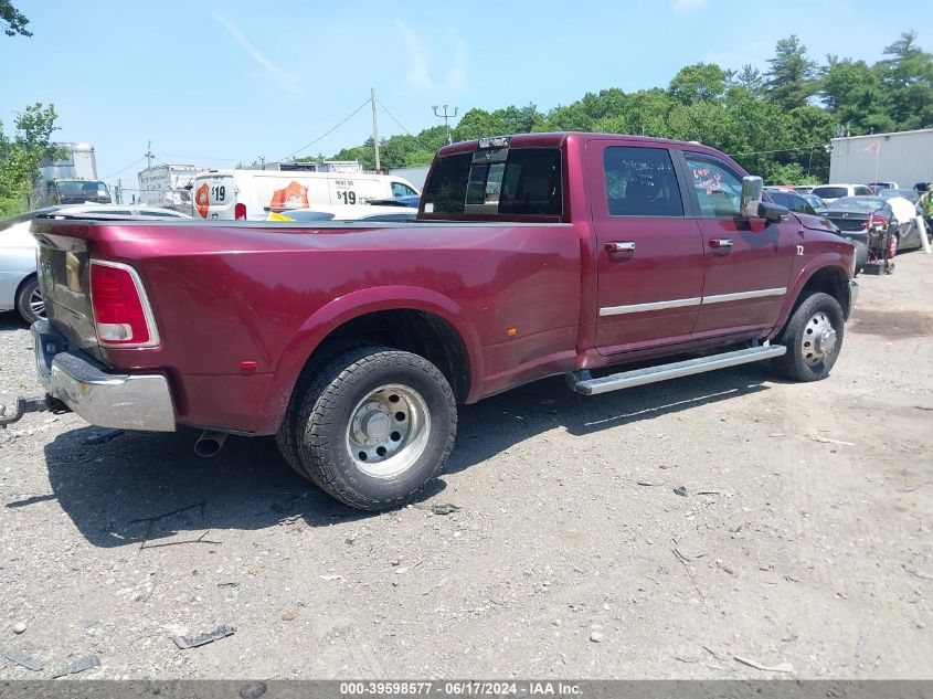 2017 Ram 3500 VIN: 3C63RRJL4HG762634 Lot: 39598577