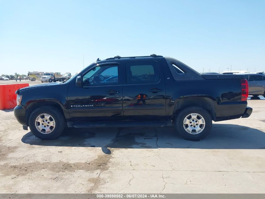 2007 Chevrolet Avalanche 1500 Lt VIN: 3GNEC12J67G306724 Lot: 39598582