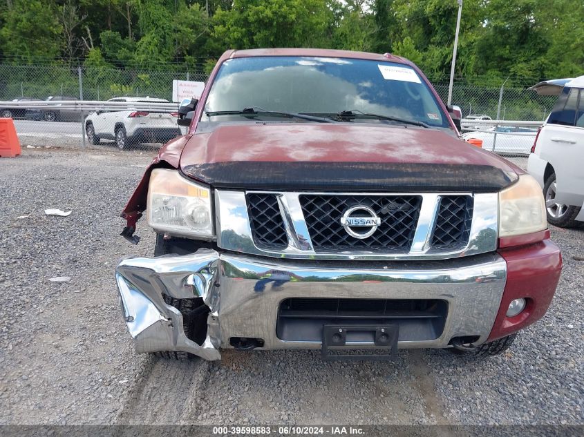 2009 Nissan Titan Le VIN: 1N6BA07CX9N315343 Lot: 39598583