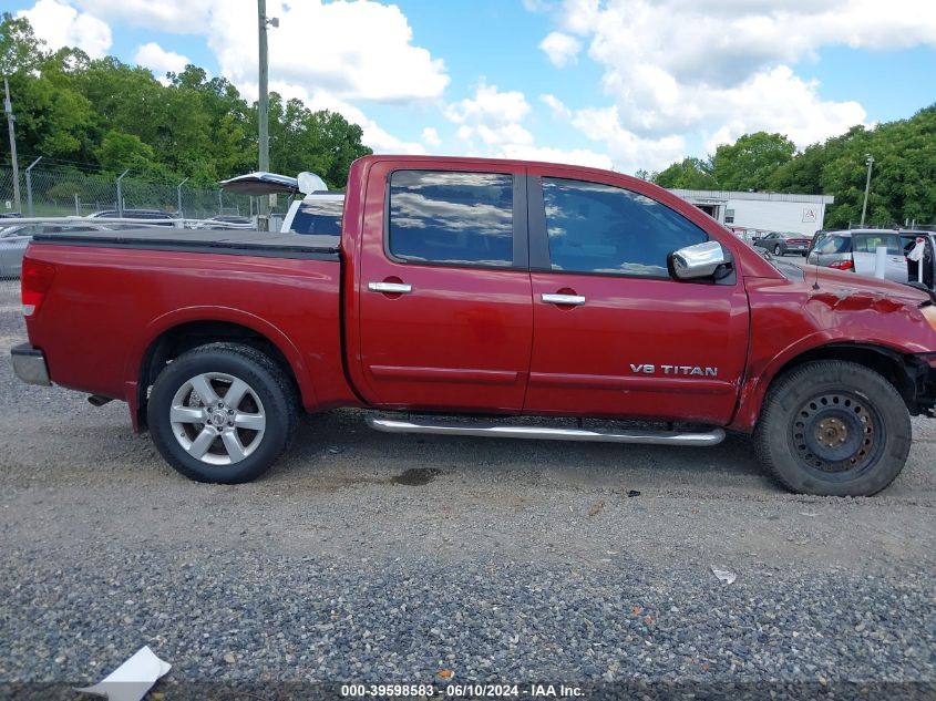 2009 Nissan Titan Le VIN: 1N6BA07CX9N315343 Lot: 39598583