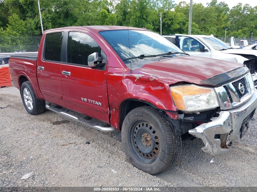 2009 Nissan Titan Le VIN: 1N6BA07CX9N315343 Lot: 39598583