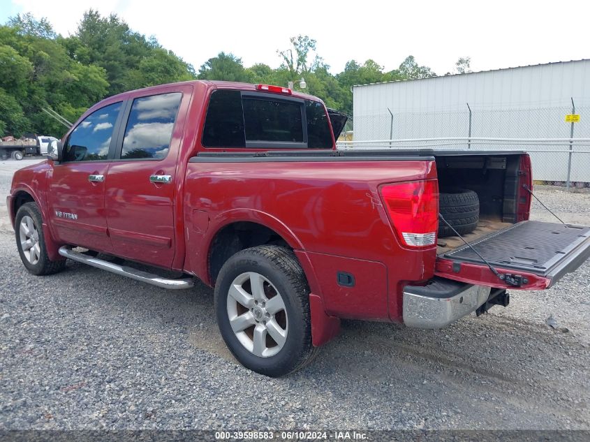 2009 Nissan Titan Le VIN: 1N6BA07CX9N315343 Lot: 39598583