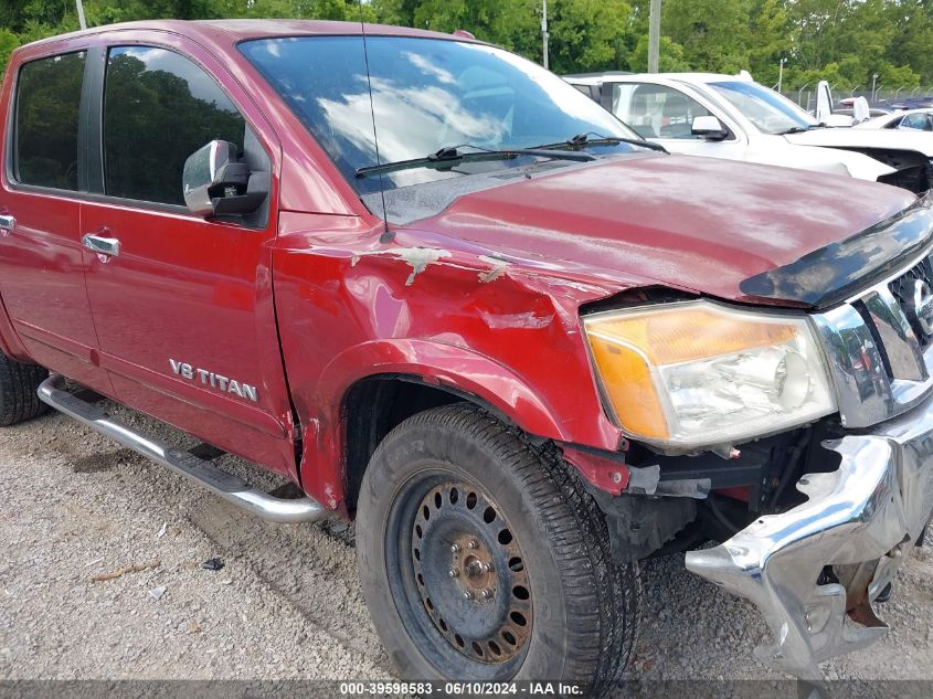 2009 Nissan Titan Le VIN: 1N6BA07CX9N315343 Lot: 39598583