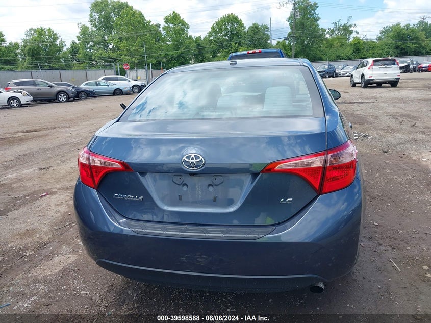 2017 Toyota Corolla Le VIN: 2T1BURHE7HC941318 Lot: 39598588